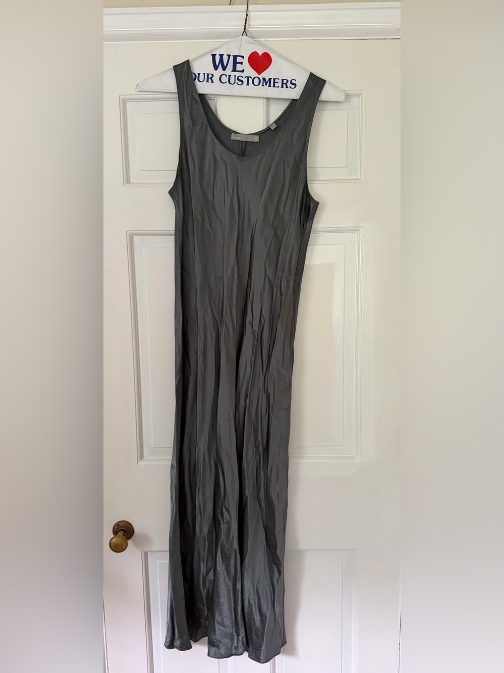 Vince sleeveless scoop dress size large